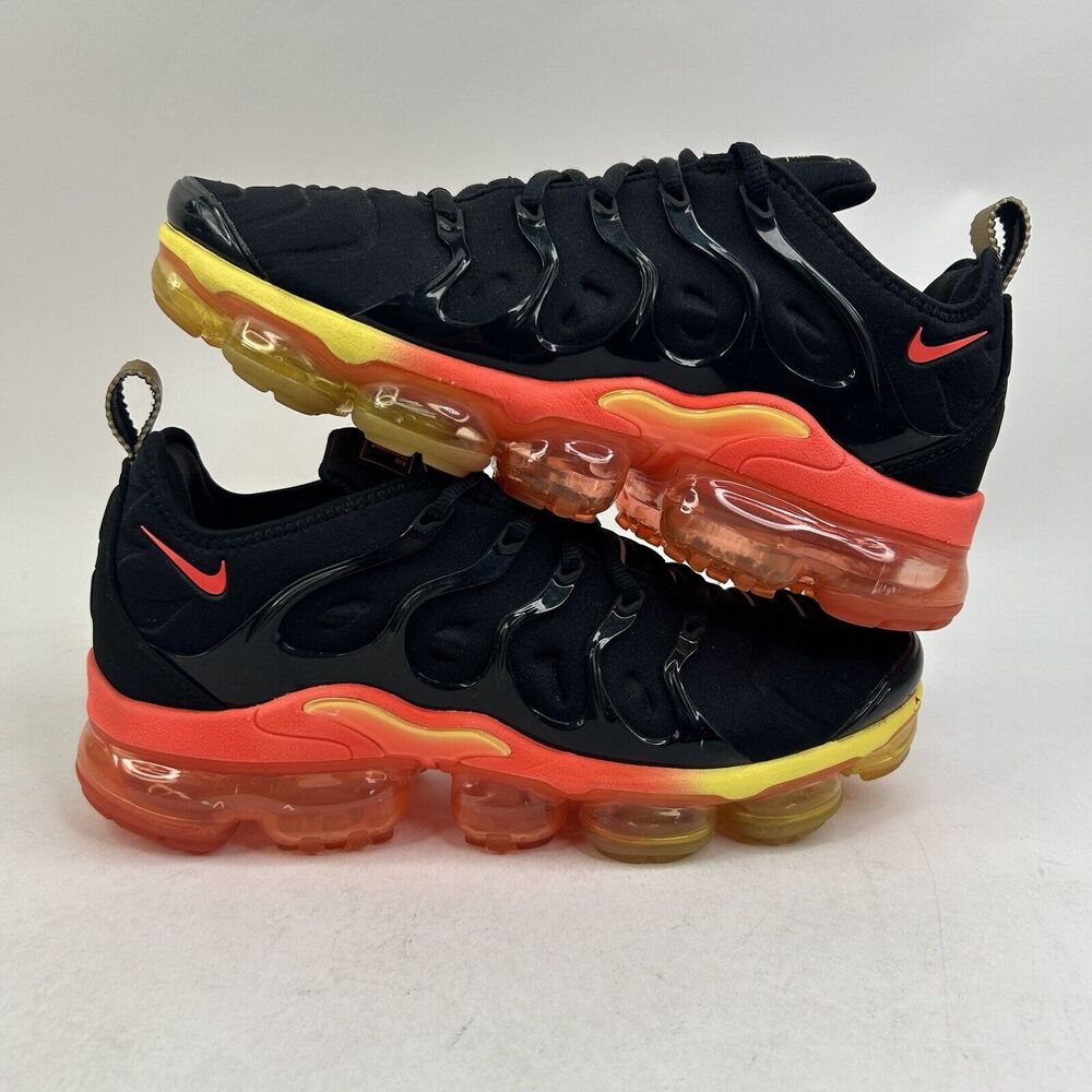 Nike Air Vapormax Plus “Black Sunset Orange/Fresh” 2024 - Picture 1 of 8